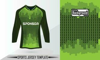 Creative Soccer Jersey Design Template vector