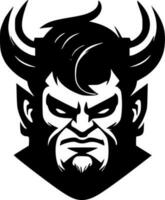 Beast - Black and White Isolated Icon - Vector illustration