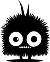 Monster - Minimalist and Flat Logo - Vector illustration