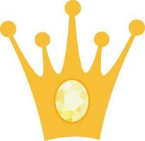 gold crown illustration vector