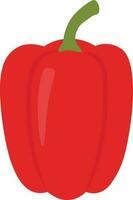 red pepper illustration vector