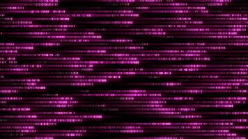 hoge snelheid vezel gegevens overdracht 5g 4g stukjes internet ai netwerk technologie informatie Matrix video