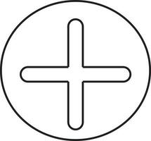 Plus Icon Add icon. Addition sign, Plus Math Icon vector. vector