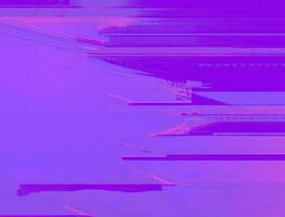 Abstract Unconscious Purple Glitch A Digital Dreamscape photo