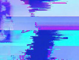 VHS Glitch Abstract Interference and Noise Background photo