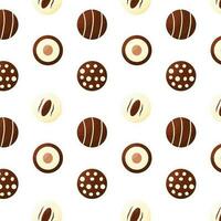 chocolate day candy holiday gift sweetness pattern vector