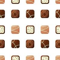 chocolate day candy holiday gift sweetness pattern vector