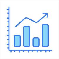 Carefully crafted icon of bar chart in trendy style, premium vector design