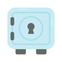 Bank vault for money saving, an icon of bank locker in editable style, premium vector