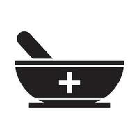 medicine mash icon vector