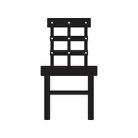 chair icon vector