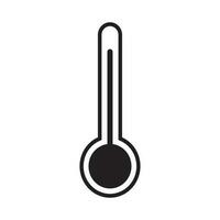 thermometer icon vector