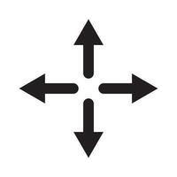 directions or navigation icon vector