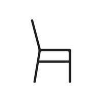 chair icon vector