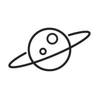 planets icon vector