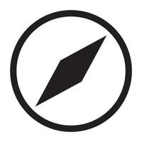 directions or navigation icon vector