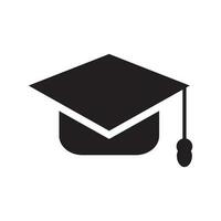 graduate hat Icon vector