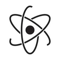 atom icon vector