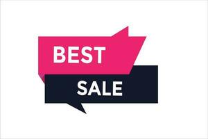 Best sale button web banner templates. Vector Illustration