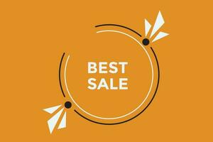 Best sale button web banner templates. Vector Illustration