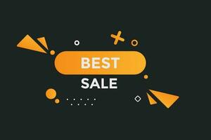 Best sale button web banner templates. Vector Illustration