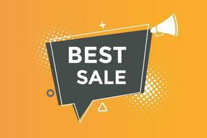 Best sale button web banner templates. Vector Illustration