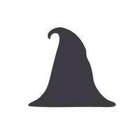 magic hat, wizard hat, witch hat for Halloween decoration vector