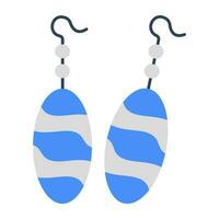 A perfect design icon of earrings vector