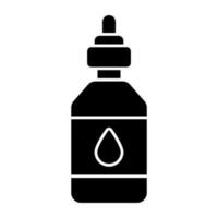 Modern design icon of dropper bottle vector