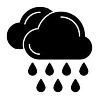 Rainfall icon in perfect design vector