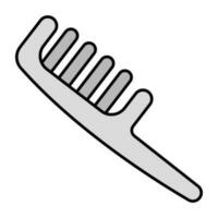 Premium download icon of comb vector