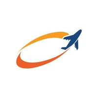 Air plane logo vector