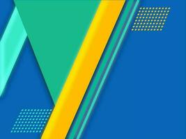 Colorful Abstract Paper Style Background. vector