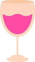 Vector Illustration Of Wine Glass Icon.