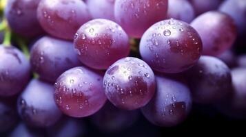 brillante ligero uva color sencillo antecedentes textura. ai generativo foto