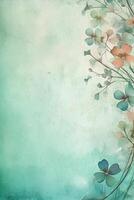 light mint background paper texture. photo