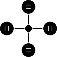 Illustration Of Networking Icon. vector