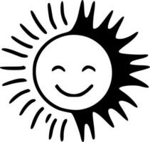 Sunshine - High Quality Vector Logo - Vector illustration ideal for T-shirt graphic