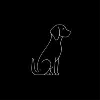 Pet - Black and White Isolated Icon - Vector illustration