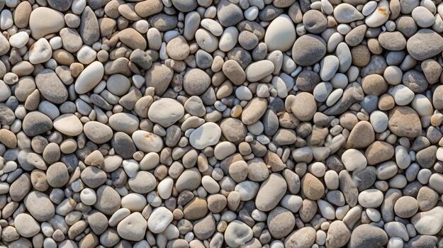 A collection of various gravel texture. photo