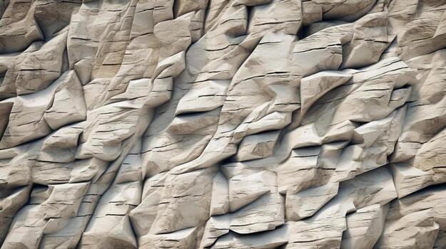 Rock formation texture detail. photo