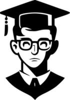 Graduation - High Quality Vector Logo - Vector illustration ideal for T-shirt graphic