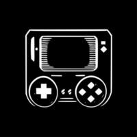 Game, Black and White Vector illustration