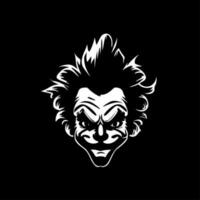 Clown, Minimalist and Simple Silhouette - Vector illustration