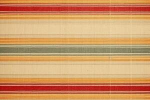 Vintage summer spring autumn stripe pattern, linen fabric texture. photo