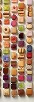 Colorful dozens of French assortment of petits fours. photo