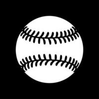 Baseball, Minimalist and Simple Silhouette - Vector illustration