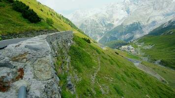 italiano Alpi stelvio passaggio. Italia, Europa. video