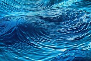 Bluish Ripple Effect water Background. photo