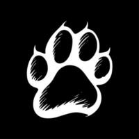 Paw Print - High Quality Vector Logo - Vector illustration ideal for T-shirt graphic